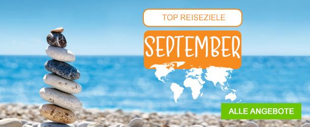 Top Reiseziel- September