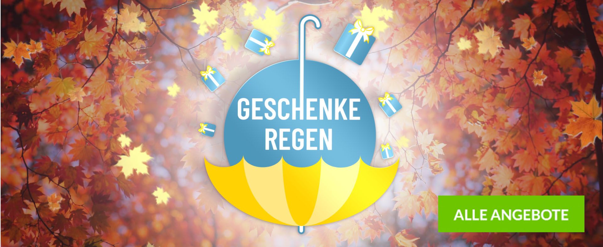 Geschenkeregen